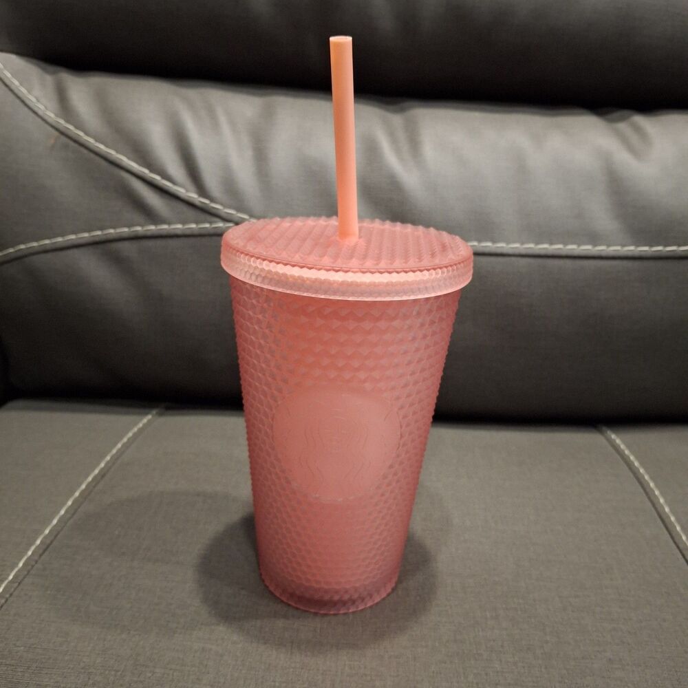Starbucks Pink 2022 Studded Tumbler Cup 16 oz Grande